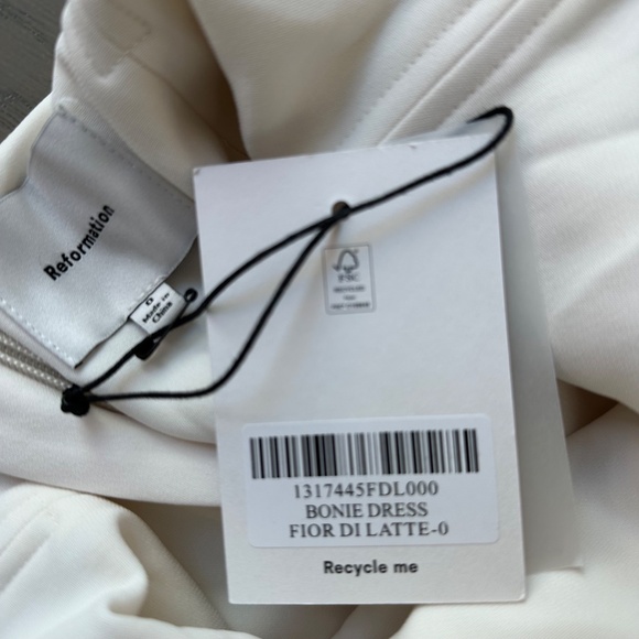 Reformation White Wedding Dress - Picture 4 of 9